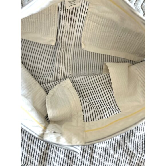 J.CREW~ Women’s Button Front Striped Mini Skirt ~ Size 2 ~ 65% Polyester & 35% - Picture 6 of 6